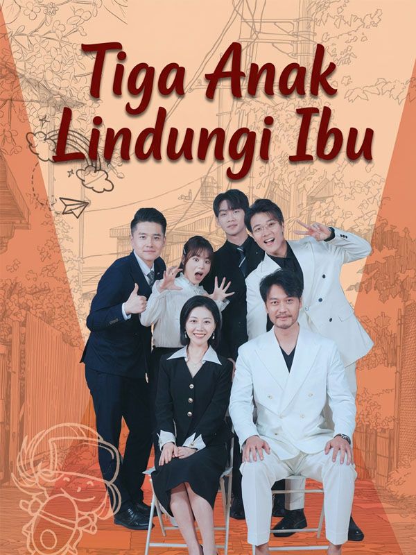 Tiga Anak Lindungi Ibu