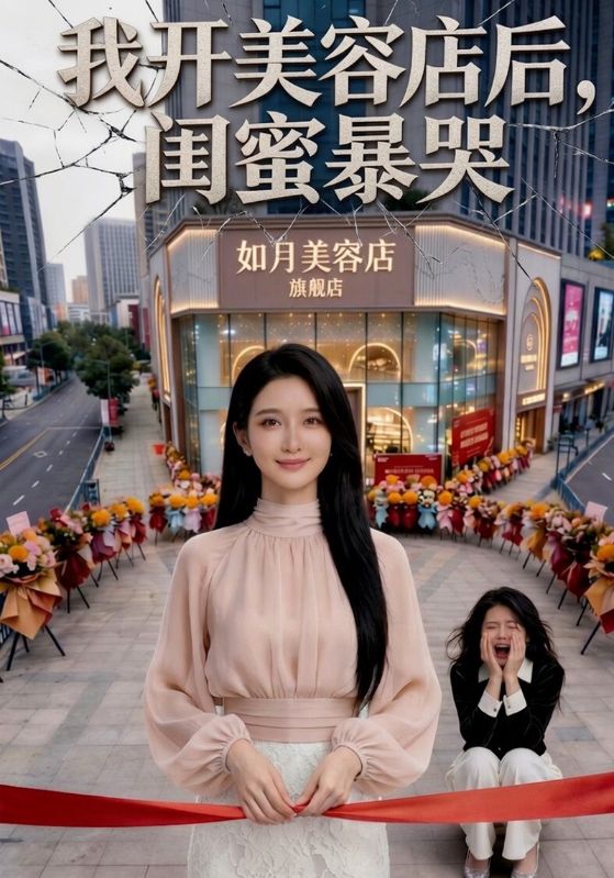 我开美容店后，闺蜜暴哭