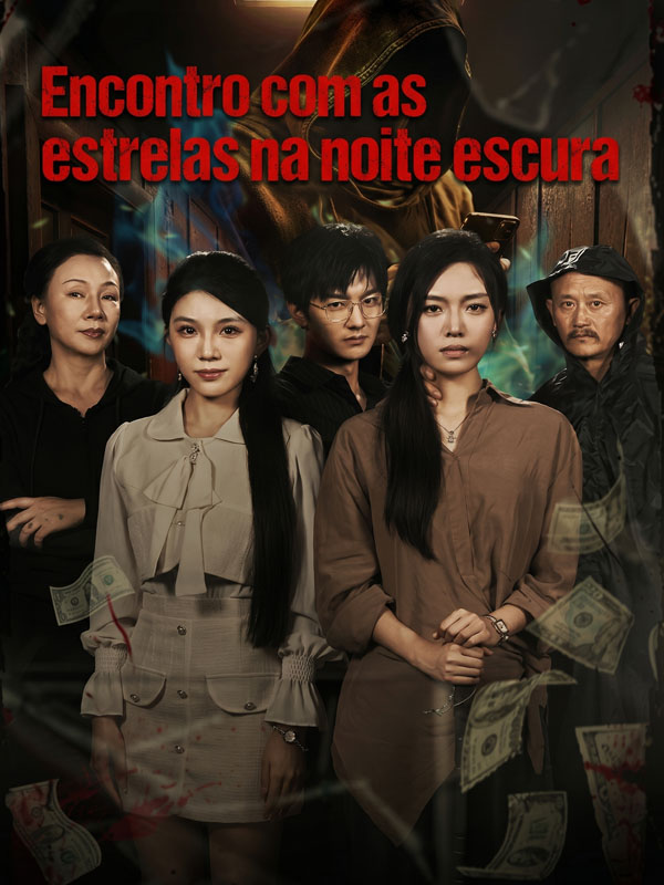 Encontro com as estrelas na noite escura