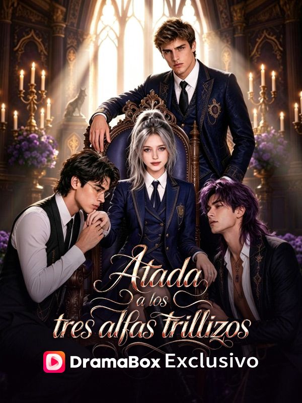 Atada a los tres alfas trillizos