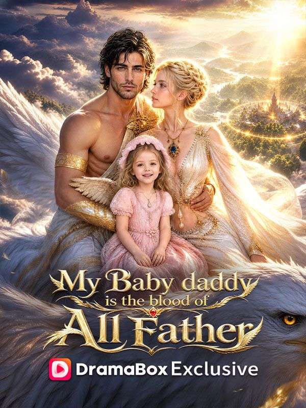 My baby daddy is the blood of all father Vertical Poster