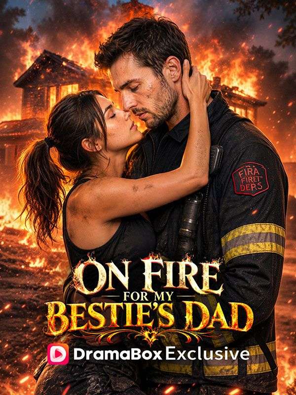 On Fire For My Bestie's Dad Vertical Poster